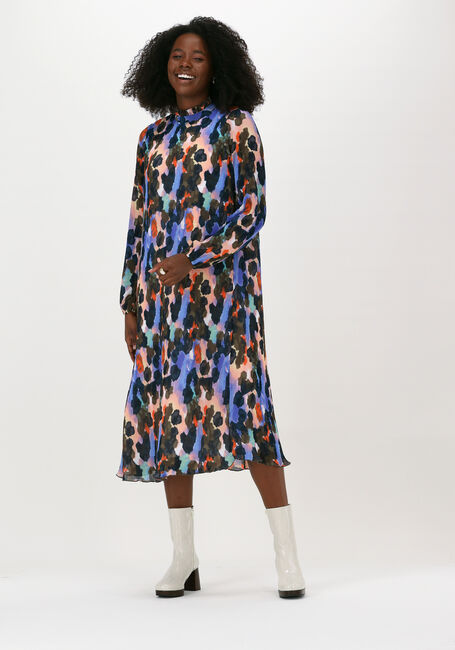 Y.A.S. Robe midi YASPIPPA LS MIDI DRESS S. en multicolore - large