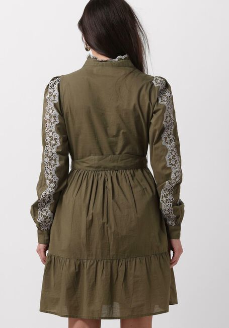 Groene Y.A.S. Mini jurk YASMURIS LS SHIRT DRESS S. - large