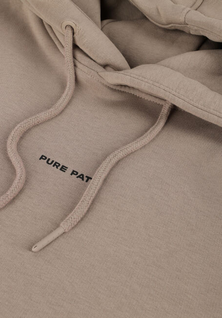 PURE PATH Pull PURE LOGO HOODIE en taupe - large