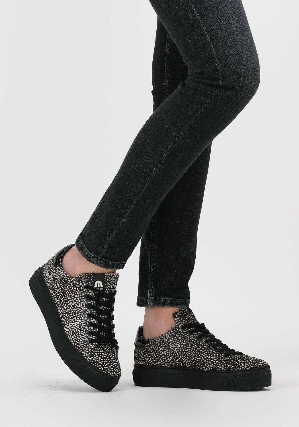 MARUTI Baskets basses TED en noir  - large