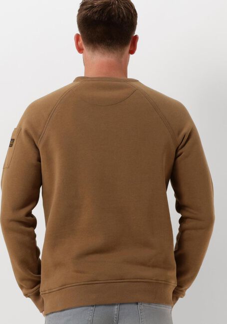 PME LEGEND Chandail CREWNECK SOFT FLEECE SWEAT en marron - large