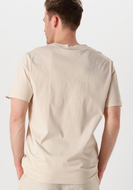 Beige SELECTED HOMME T-shirt SLHASPEN SS O-NECK TEE NOOS - large