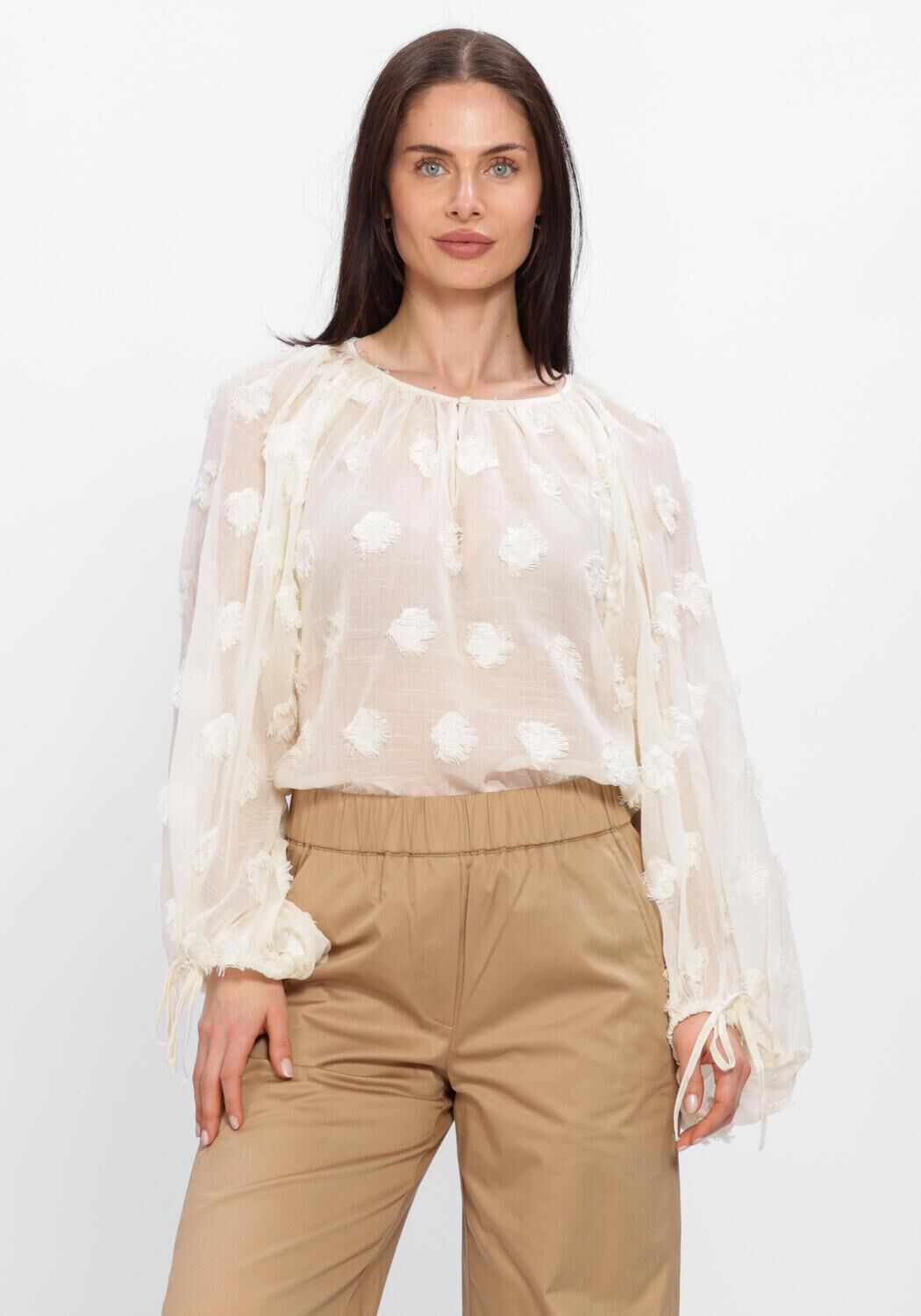 SUMMUM TOP 3D NEW Hauts & T-shirts Blanc - large