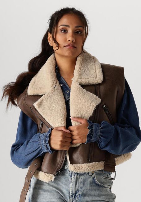 Bruine SUMMUM Gilet GILET LAMMY - large