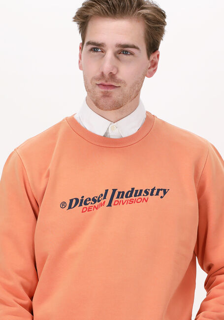DIESEL Chandail S-GINN-IND en orange - large