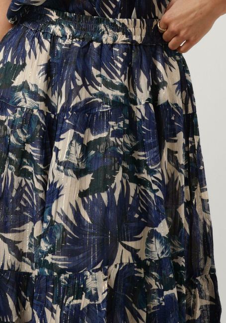 Blauwe LOLLYS LAUNDRY Maxirok SUNSETLL MAXI SKIRT - large