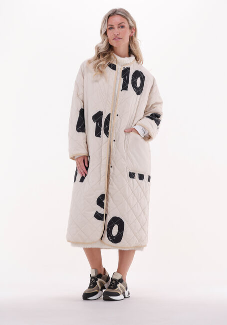 10DAYS Veste matelass&eacute; LONG PADDED COAT Sable - large
