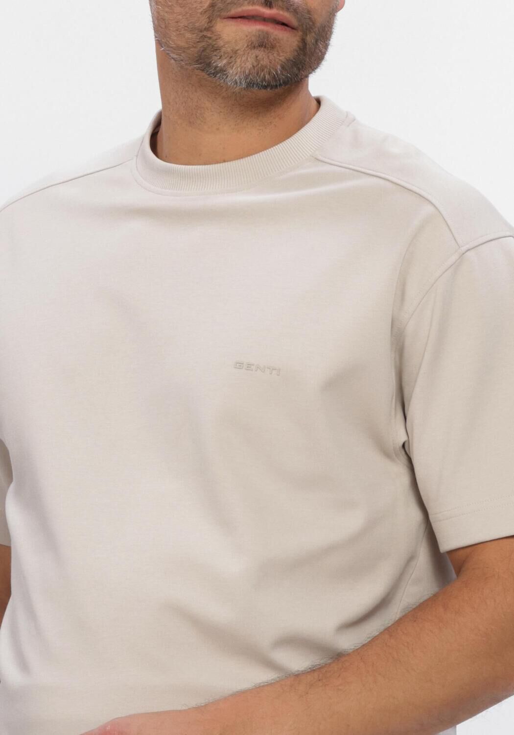 GENTI Polo T-SHIRT SS 1227 Sable - large