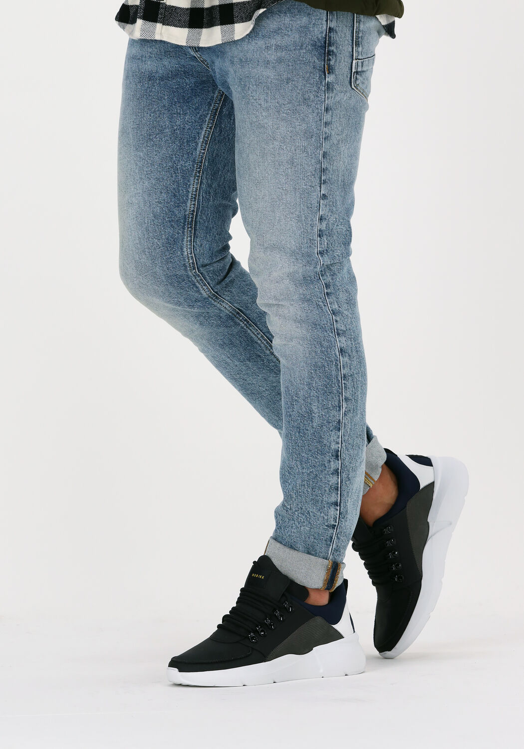 Zwarte NUBIKK Sneakers ROQUE ROYAL HEREN - large