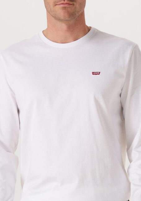 LEVI'S T-shirt LS ORIGINAL HM TEE en blanc - large