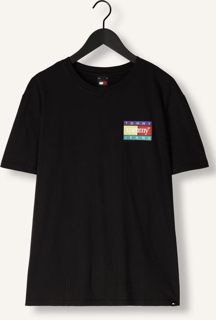 Zwarte TOMMY JEANS T-shirt TJM REG POP COLOR FLAG Zwarte TOMMY JEANS T-shirt TJM REG POP COLOR FLAG - large