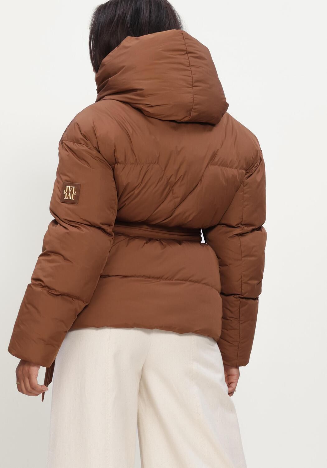 Bruine JOSH V Gewatteerde jas CHARLOTTE COAT - large