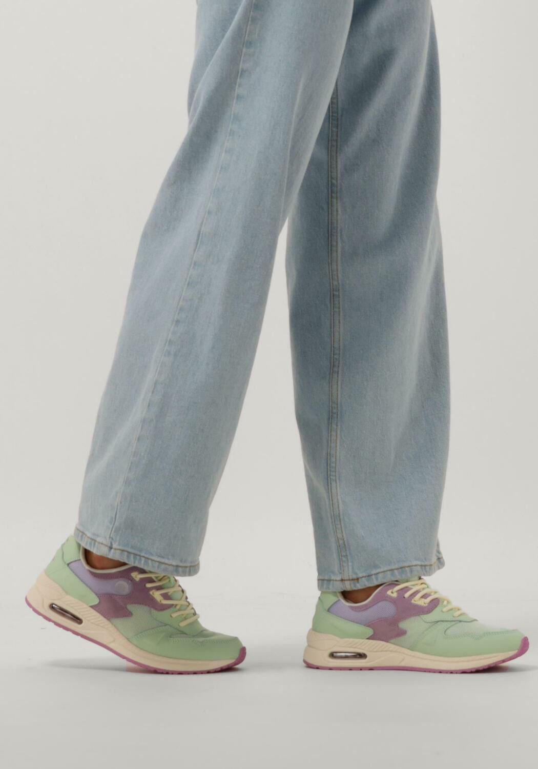 SCOTCH & SODA Baskets basses CASEY en vert - large