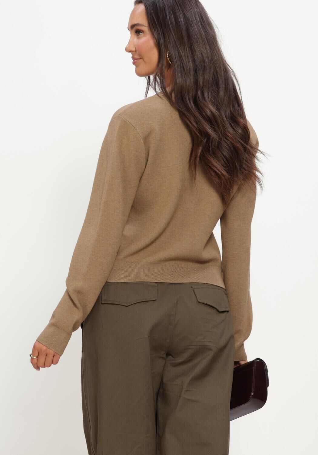Camel JOSH V Vest FLISS CARDIGANS - large