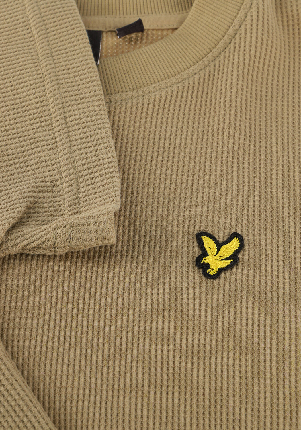 Zand LYLE & SCOTT T-shirt WAFFLE T-SHIRT - large