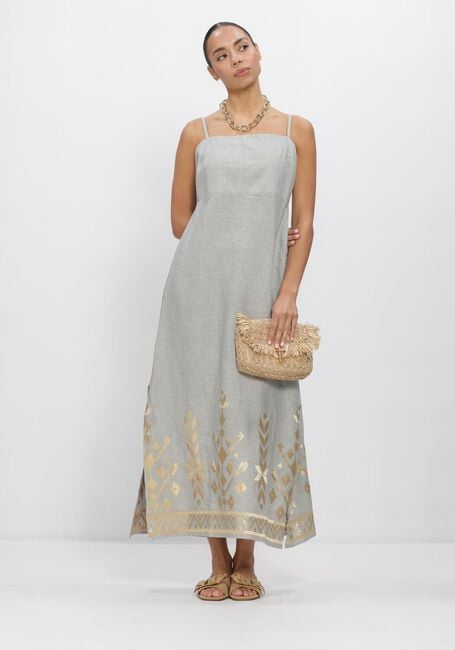 GREEK ARCHAIC KORI Robe maxi S26K-2043211 Bleu clair - large