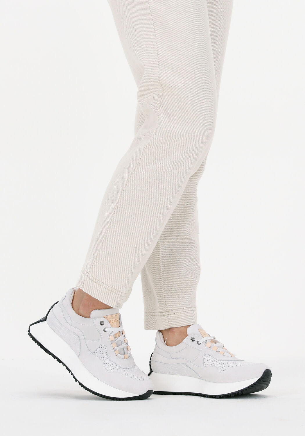 Witte SHABBIES Lage sneakers 101020236 - large