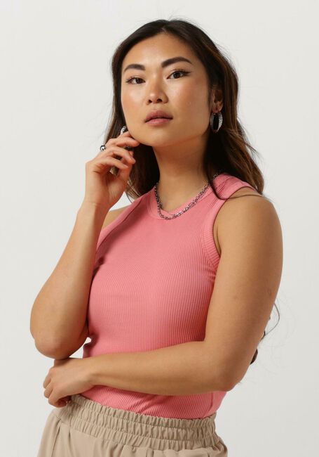 SCOTCH & SODA Haut RACER TANK en orange - large