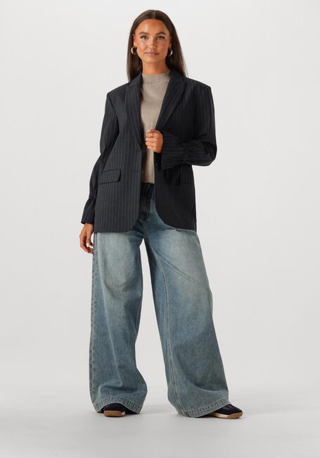 SUMMUM Wide jeans WIDE LEG JEANS VINTAGE COTON TWILL Bleu foncé - large