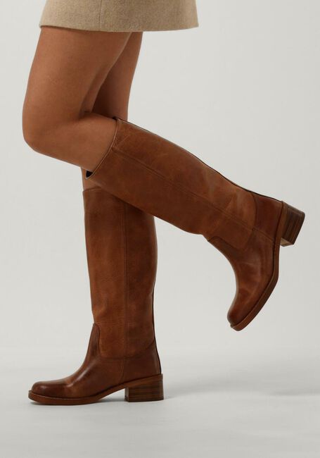 NOTRE-V Bottes hautes A01006 en marron - large