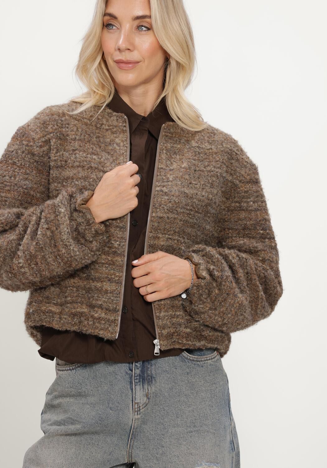 Bruine CIRCLE OF TRUST Jack RUMI JACKET - large