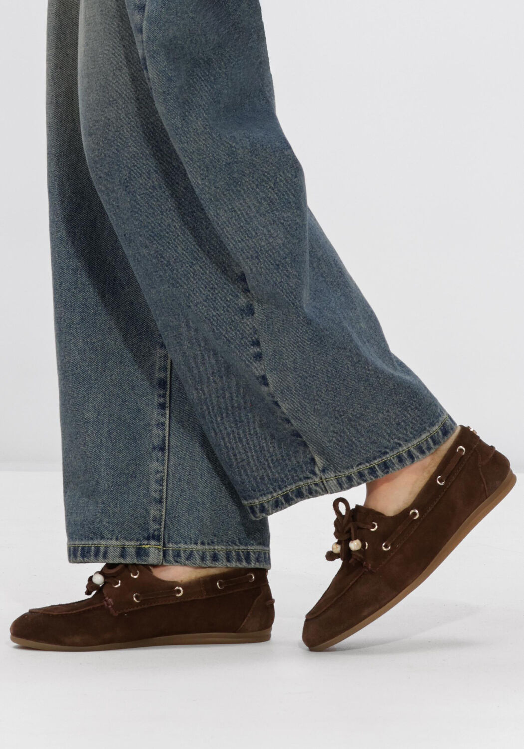 HABOOB VITA Loafers en marron - large