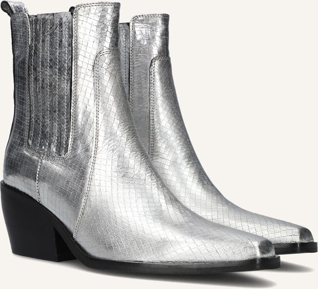 Zilveren NOTRE-V Enkellaarsjes AQ312 Zilveren NOTRE-V Enkellaarsjes AQ312 - large