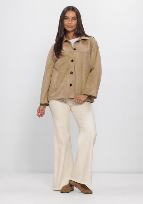 NEO NOIR Jack RAVINA FAUX SUEDE JACKET Sable - large