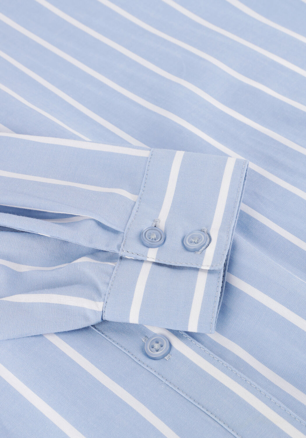 Lichtblauwe MY ESSENTIAL WARDROBE  KIONAMW BOXY SHIRT - large