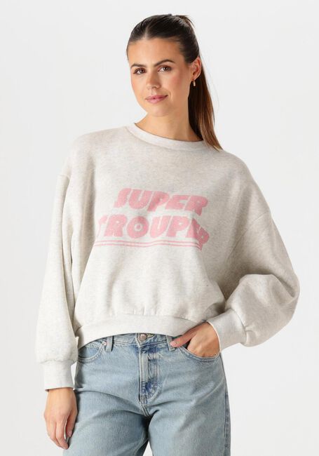 BY-BAR Chandail BIBI TROUPER SWEATER Gris clair - large