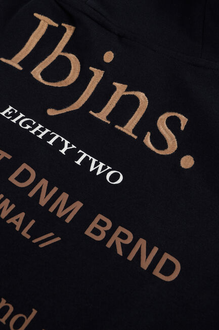 Blauwe INDIAN BLUE JEANS T-shirt T-SHIRT HOODED IBJNS - large