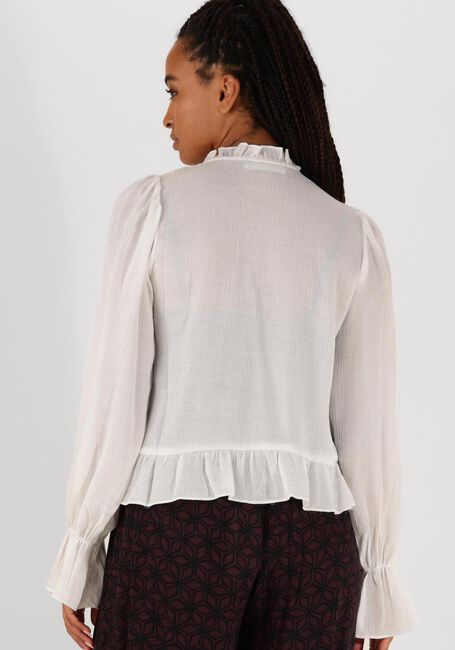 Witte CO'COUTURE  MELINA FRILL SHIRT - large