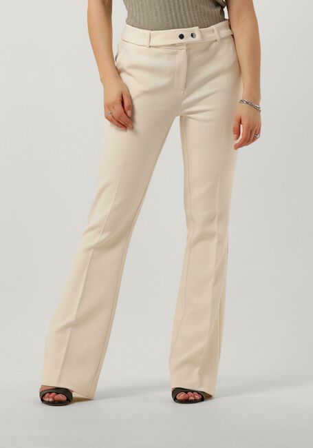 AAIKO Pantalon FLARENE VIS 420 Écru - large