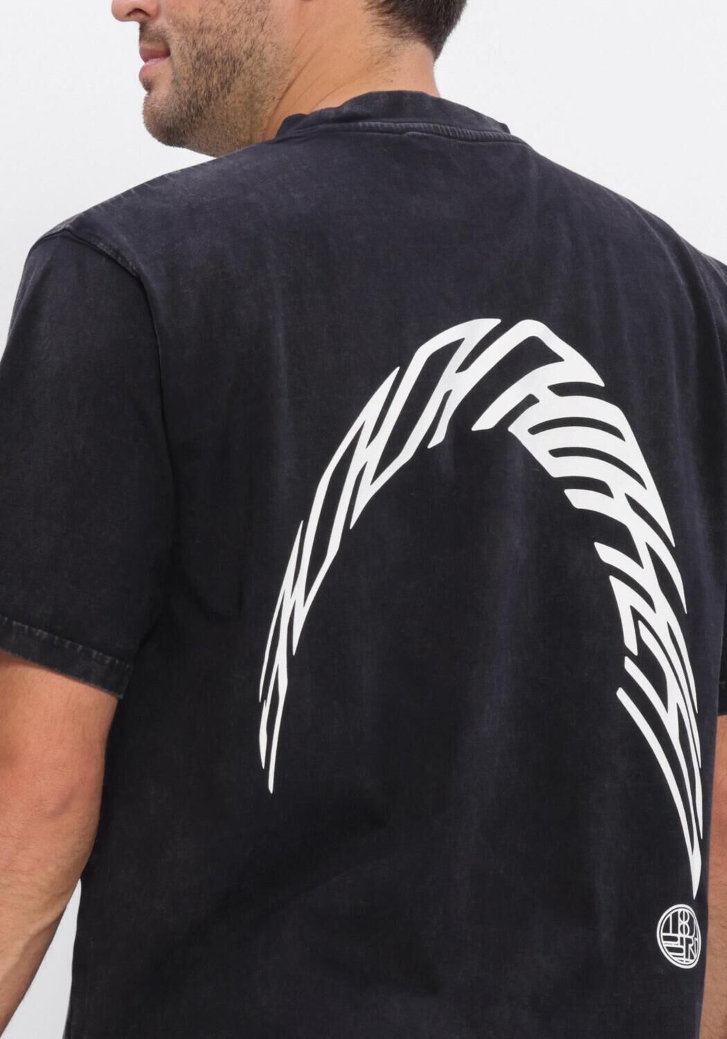 WOODBIRD T-shirt WBBAINE WARP ACID TEE en noir - large