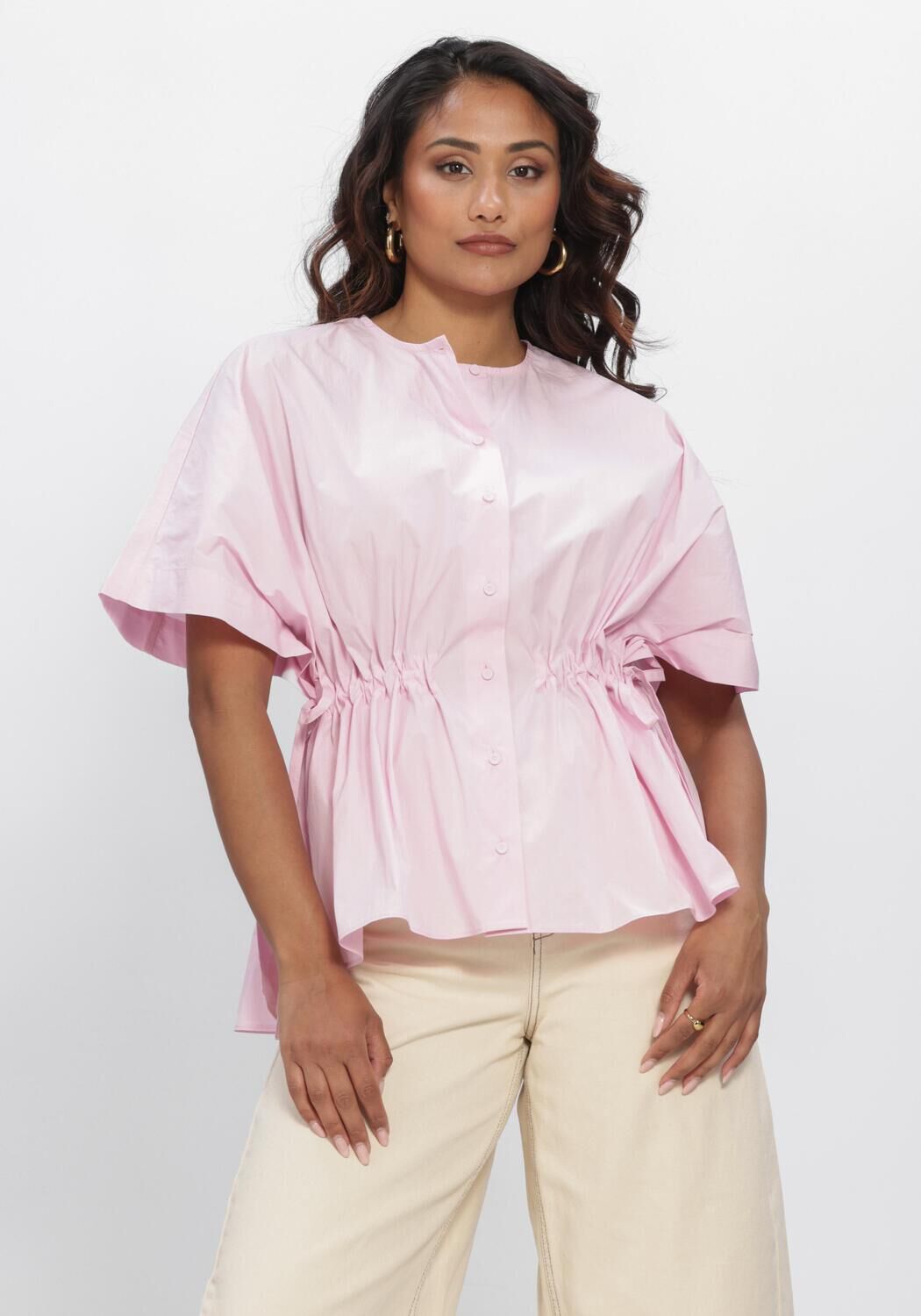 Roze Y.A.S.  YASKATTA SS SHIRT - large