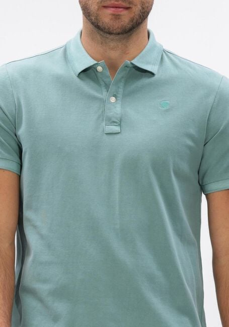G-STAR RAW Polo DUNDA OVERDYED SLIM POLO S\S en bleu - large
