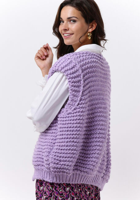 NOTRE-V Gilet KNIT GILET Lilas - large