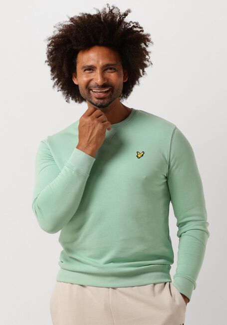 Groene LYLE & SCOTT Trui CREW NECK SWEATSHIRT - large