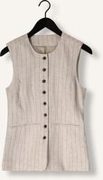 SELECTED WOMEN Gilet SLFVILKA SUN LONG VEST en beige SELECTED WOMEN Gilet SLFVILKA SUN LONG VEST en beige - medium