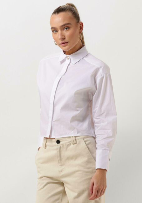 Witte NEO NOIR  WISLA POPLIN SHIRT - large
