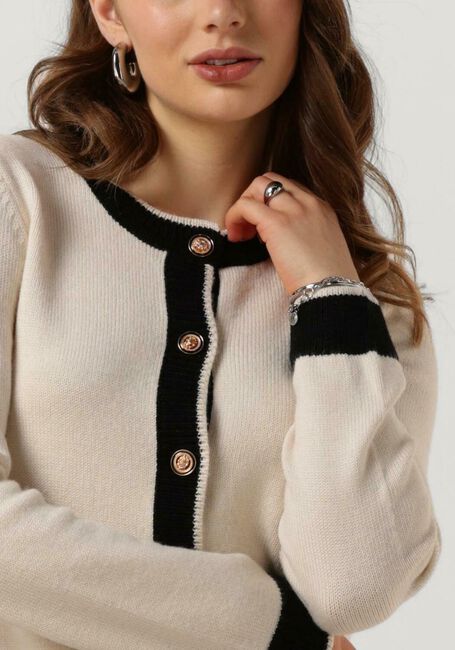 NEO NOIR Gilet TORINA KNIT CARDIGAN Blanc - large