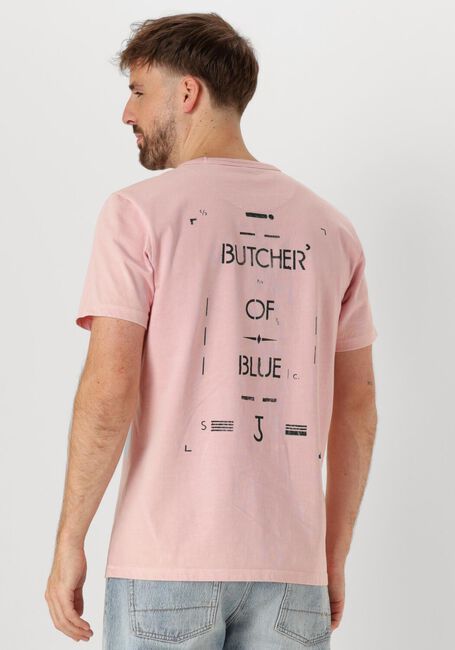 BUTCHER OF BLUE T-shirt ARMY STENCIL TEE en rose - large