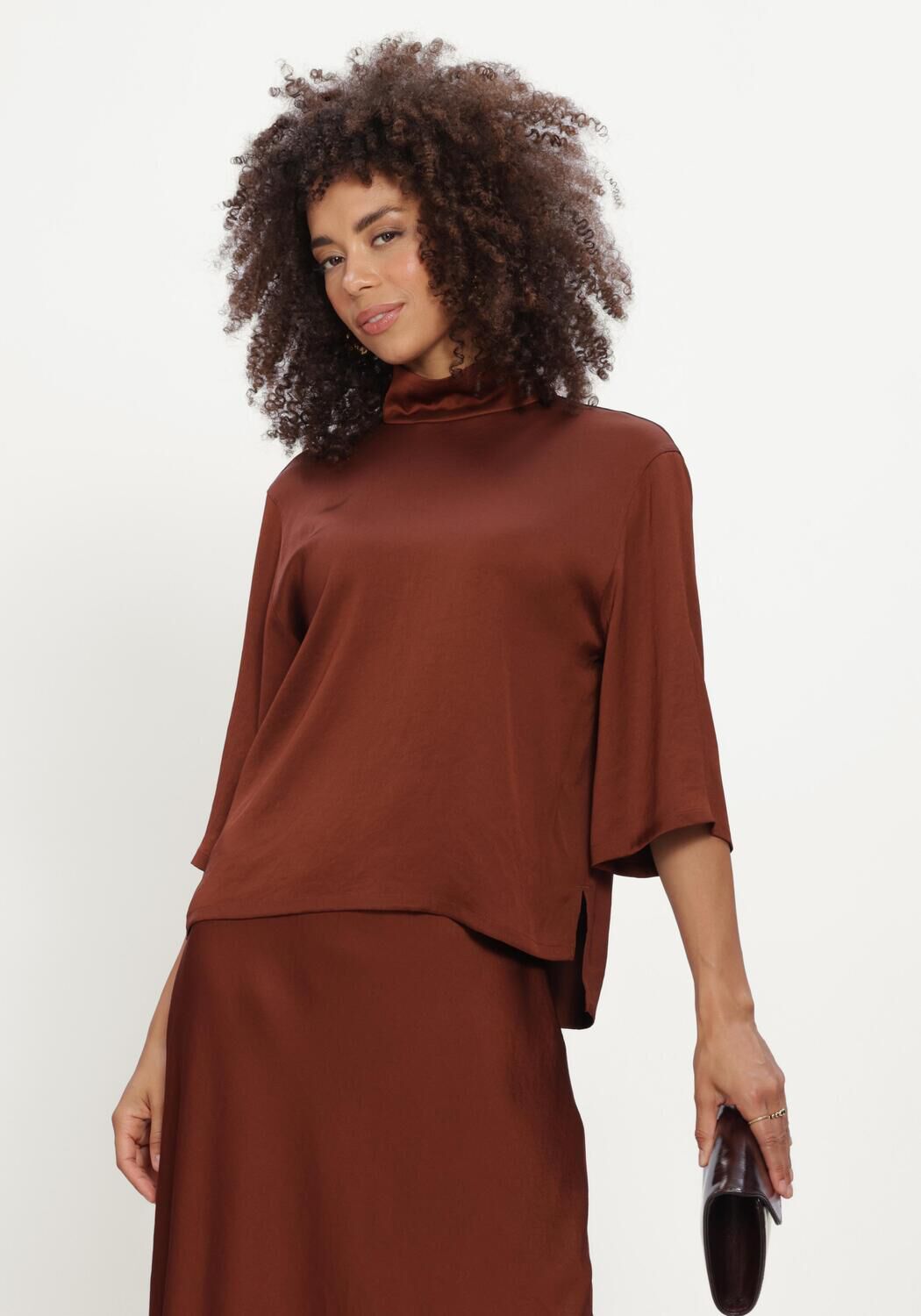 DRYKORN ALETIA Blouses en marron - large