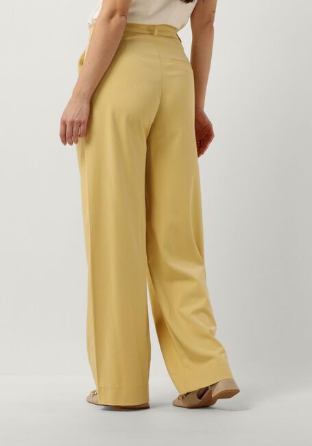 GESTUZ Pantalon PAULA WIDE PANTS en jaune - large
