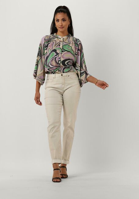 Beige SUMMUM Slim fit jeans SLIM PANT SHIMMER STRETCH TWILL - large