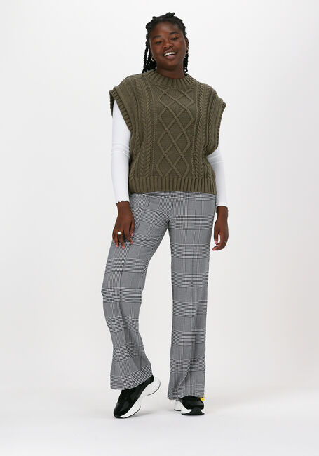 Groene SELECTED WOMEN Spencer SLFPIPER KNIT VEST M - large