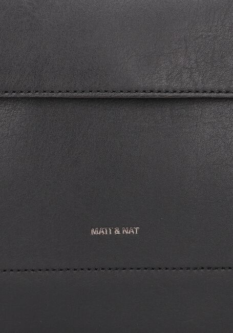 Zwarte MATT & NAT Schoudertas LEIA Zwarte MATT & NAT Schoudertas LEIA - large