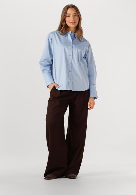 CO'COUTURE POPPY CUFF SHIRT Blouses Bleu clair - large