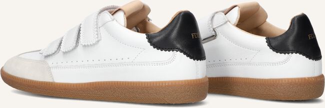 Witte FRED DE LA BRETONIERE Sneakers PEARL VALENCIA LEATHER Witte FRED DE LA BRETONIERE Sneakers PEARL VALENCIA LEATHER - large