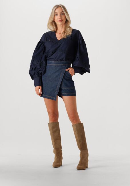 IBANA Pantalon courte SILSA en bleu - large